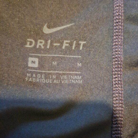 Nike Dri-Fit Mesh Women's Leggings - Black - Size Medium - Picture 6 of 8